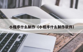 乳山小程序什么制作（小程序什么制作软件）